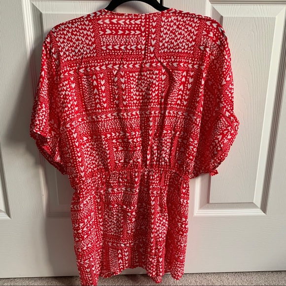 Victoria’s Secret heart print kimono - Picture 2 of 4